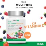 Multi-Fiber Tablete Masticabile cu Vitamina D3